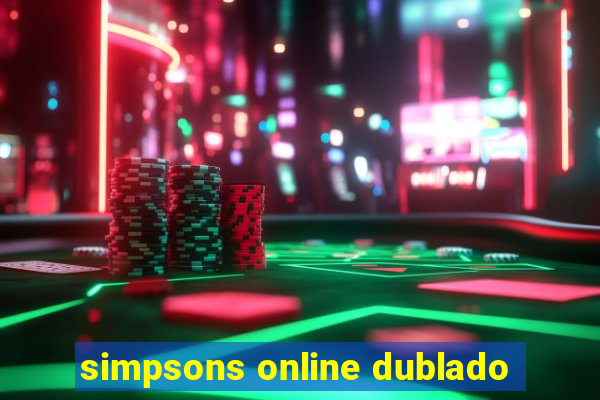 simpsons online dublado